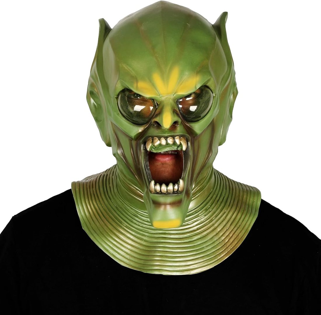 Bulex Green Alien Devil Mask