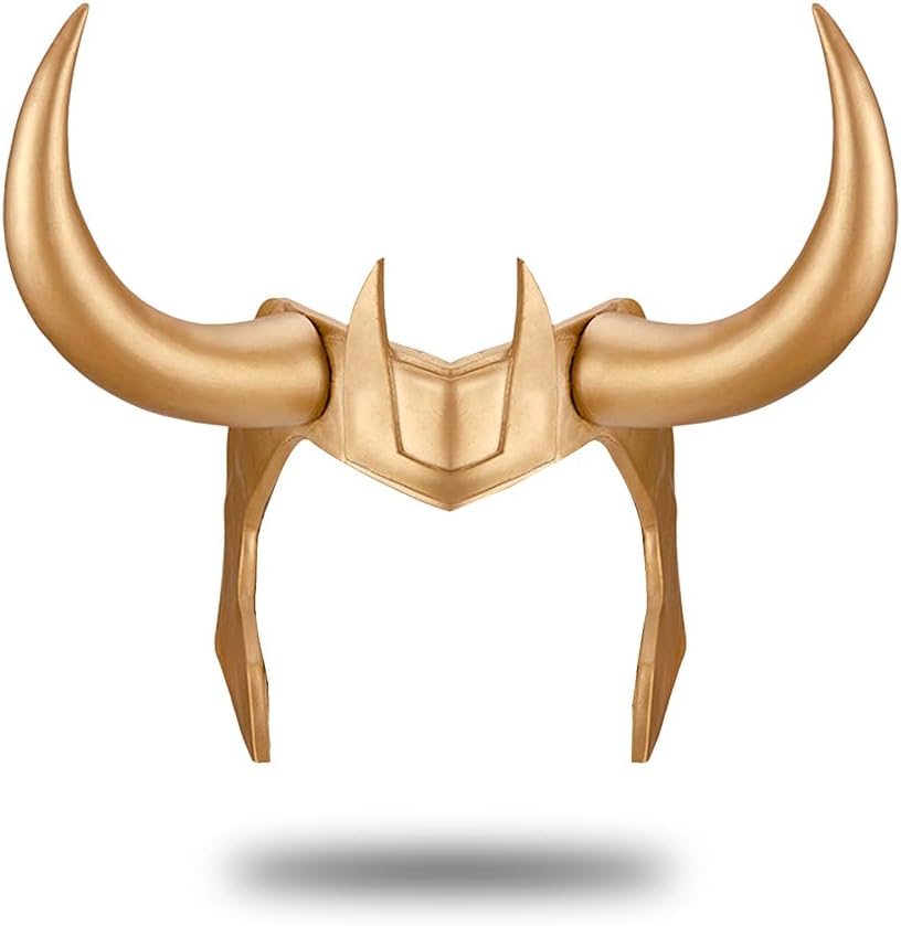 Bulex Long-Horn Gold Crown Headpiece