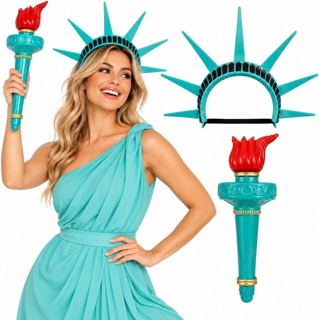 Bulex Statue of Liberty Crown & Torch